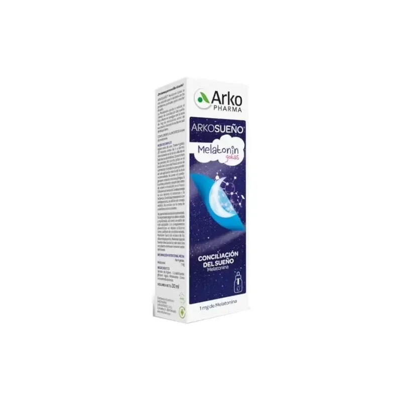 Arkopharma arkosueño melatonin gotas 30ml | Farmacia Barata Arkopharma arkosueño melatonin gotas 30ml | Farmacia Barata