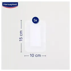 Hansaplast med+ sensitive 3xl apósito 10x15cm 5uds | Farmacia Barata Hansaplast med+ sensitive 3xl apósito 10x15cm 5uds | Farmacia Barata