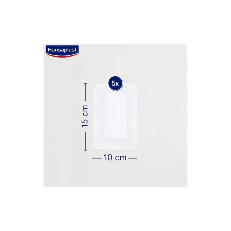 Hansaplast med+ sensitive 3xl apósito 10x15cm 5uds | Farmacia Barata Hansaplast med+ sensitive 3xl apósito 10x15cm 5uds | Farmacia Barata