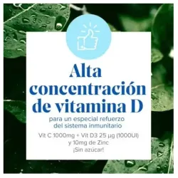 Arkopharma vitamina c + d3 1000mg + zinc efervescente 2x20comp | Farmacia Barata