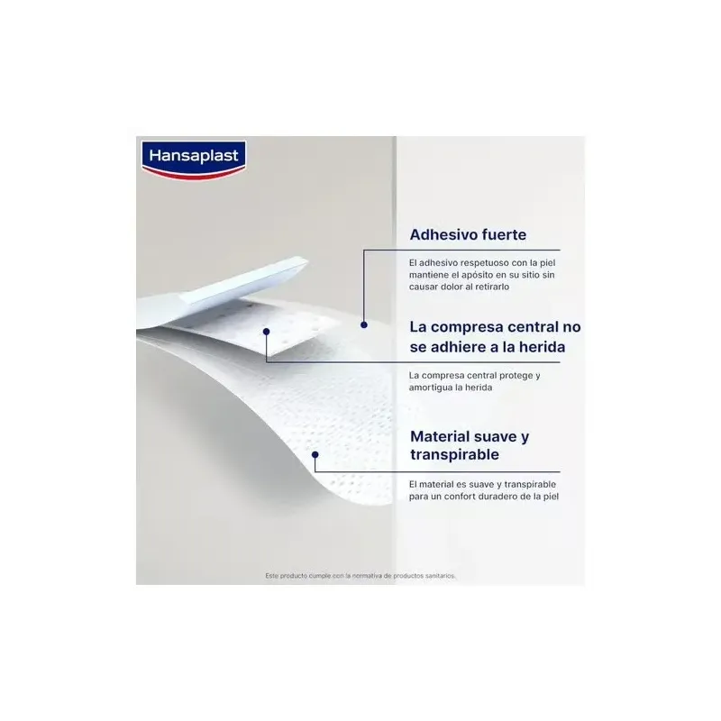 Hansaplast med+ sensitive 3xl apósito 10x15cm 5uds | Farmacia Barata Hansaplast med+ sensitive 3xl apósito 10x15cm 5uds | Farmacia Barata