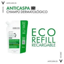 Vichy dercos technique anticaspa ds champú cabello seco eco-recarga 500ml | Farmacia Barata