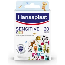 Hansaplast sensitive kids animales apósitos 20uds