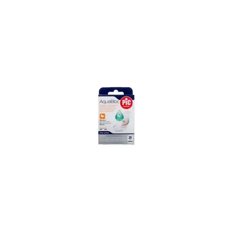 Pic aquabloc con bactericida apósito adhesivo 19x72mm 20uds | Farmacia Barata Pic aquabloc con bactericida apósito adhesivo 19x72mm 20uds | Farmacia Barata