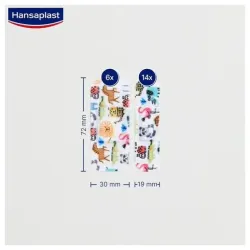 Hansaplast sensitive kids animales apósitos 20uds | Farmacia Barata