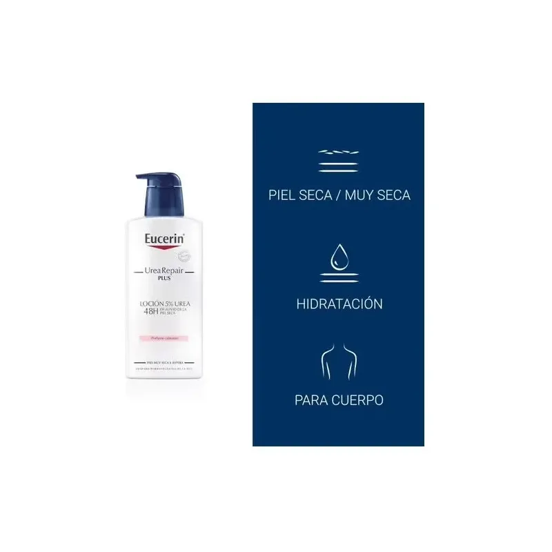 Eucerin urearepair plus loción 5% urea con perfume 400ml | Farmacia Barata Eucerin urearepair plus loción 5% urea con perfume 400ml | Farmacia Barata