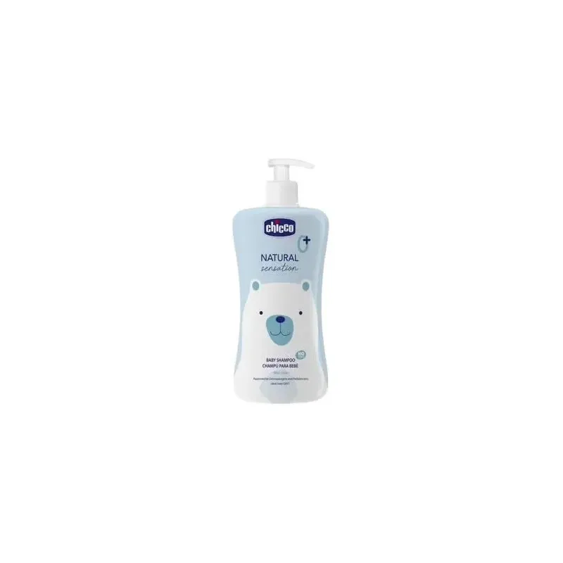 Chicco natural sensation baby shampoo with aloe no tears 500ml | Farmacia Barata