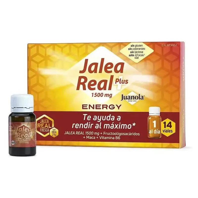Juanola® jalea real energy plus 14 viales | Farmacia Barata