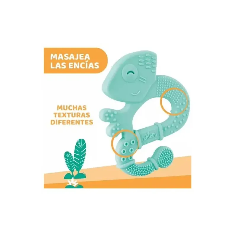 Chicco mordedor supersoft iguana 1ud | Farmacia Barata