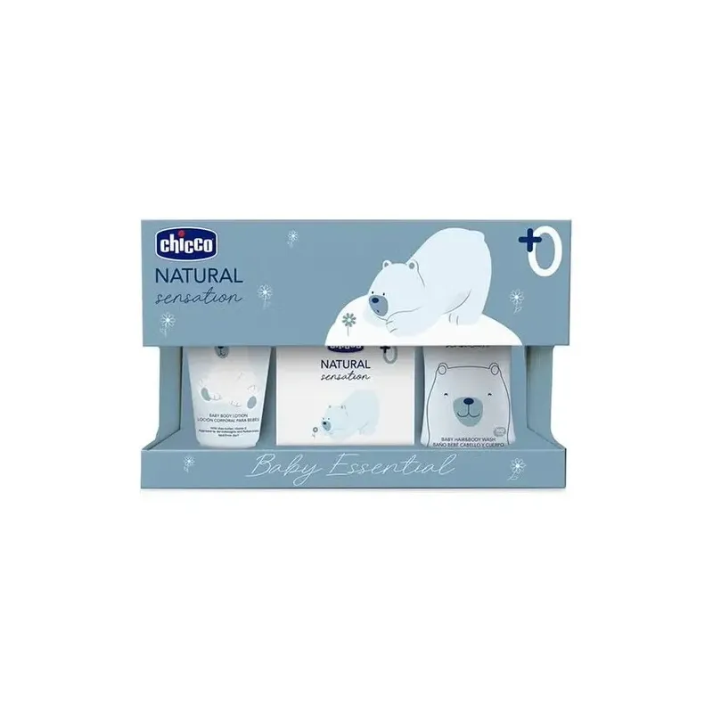 Set natural sensat baby essential 0+ 200+100+150ml | Farmacia Barata