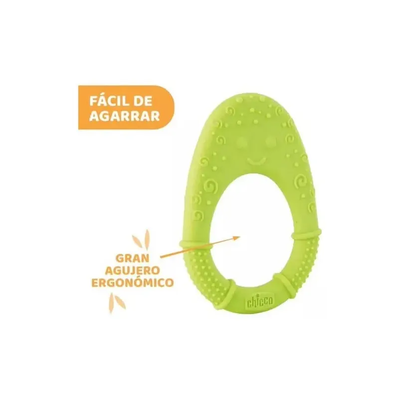 Chicco mordedor chicco supersoft aguacate 1ud | Farmacia Barata