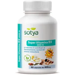 Sotya súper vitamina d3 3000ui 400mg 90caps