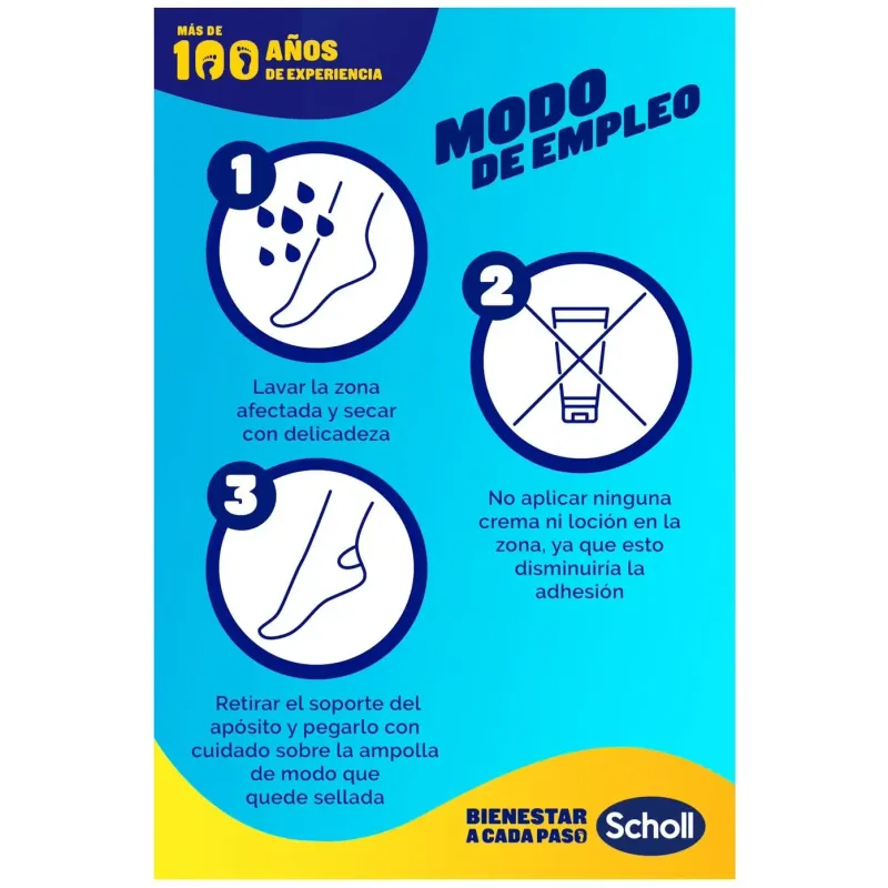 Scholl apositos hidrocoloides ampollas tamaños surtido | Farmacia Barata