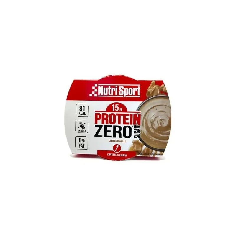Nutrisport protein zero sugar pudding caramelo 135g | Farmacia Barata
