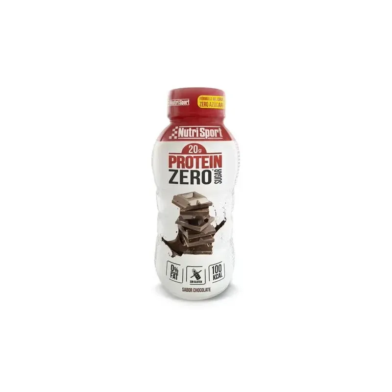 Nutrisport protein zero sugar batido chocolate 330ml | Farmacia Barata
