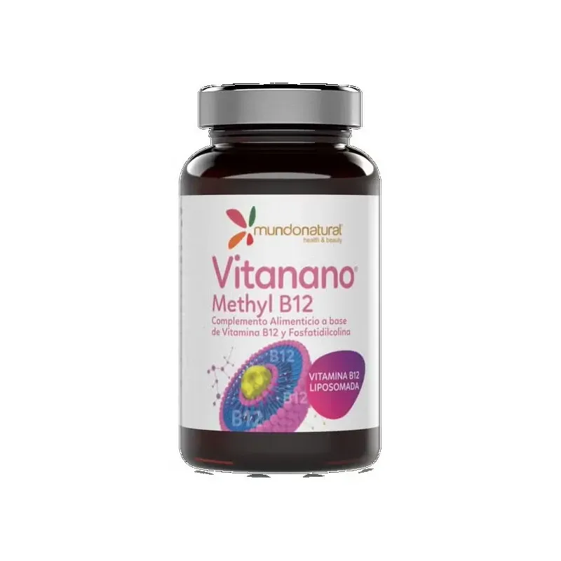 Mundonatural vitanano methyl b12 liposomado 30caps | Farmacia Barata