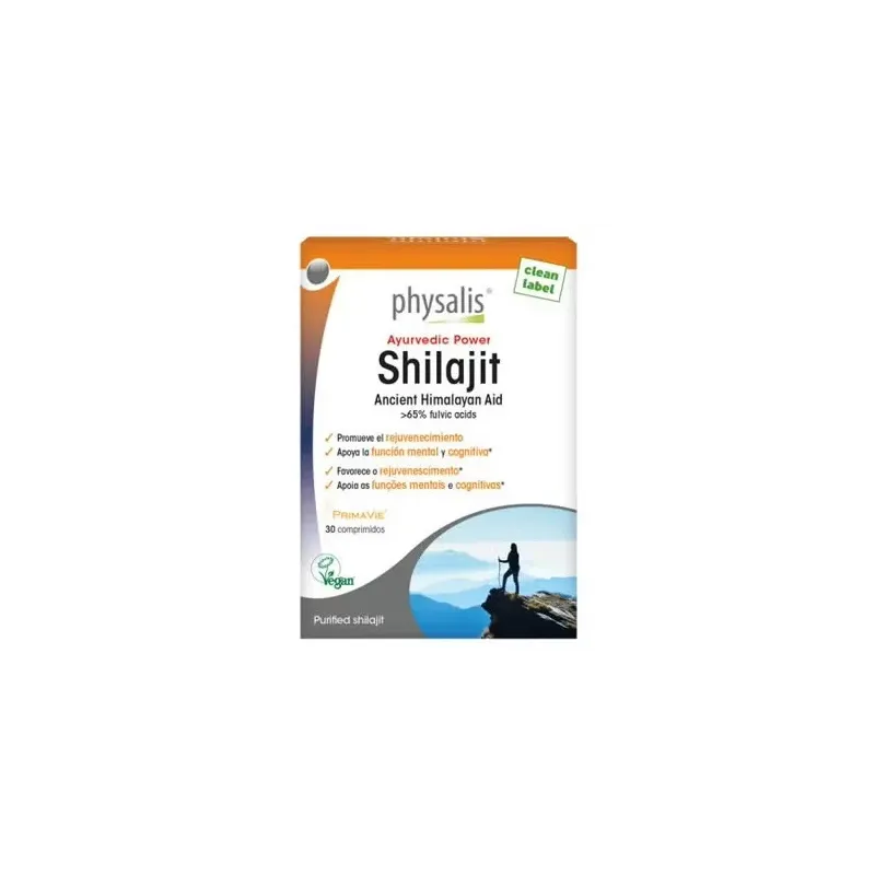Physalis shilajit vegan 30comp | Farmacia Barata