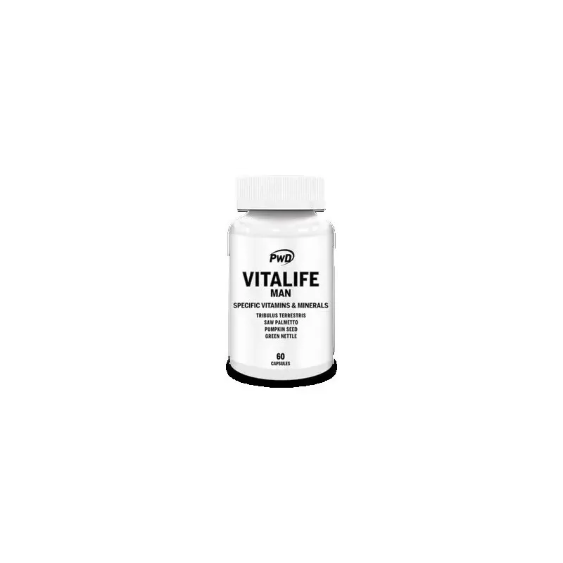 Pwd vitalife man 60caps | Farmacia Barata