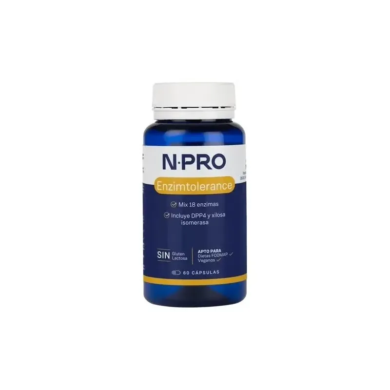 Npro enzim tolerance 60cap | Farmacia Barata Npro enzim tolerance 60cap | Farmacia Barata