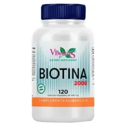 Vbyotics biotina 2000mcg 120caps