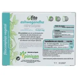 Pinisan ashwagandha 6050mg 30caps | Farmacia Barata Pinisan ashwagandha 6050mg 30caps | Farmacia Barata
