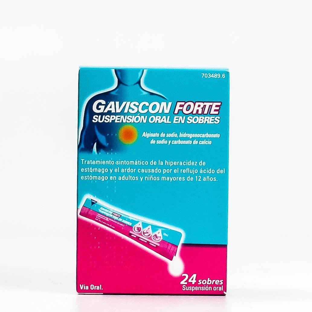 Gaviscon Forte Susp. Oral, 24 Sobres.