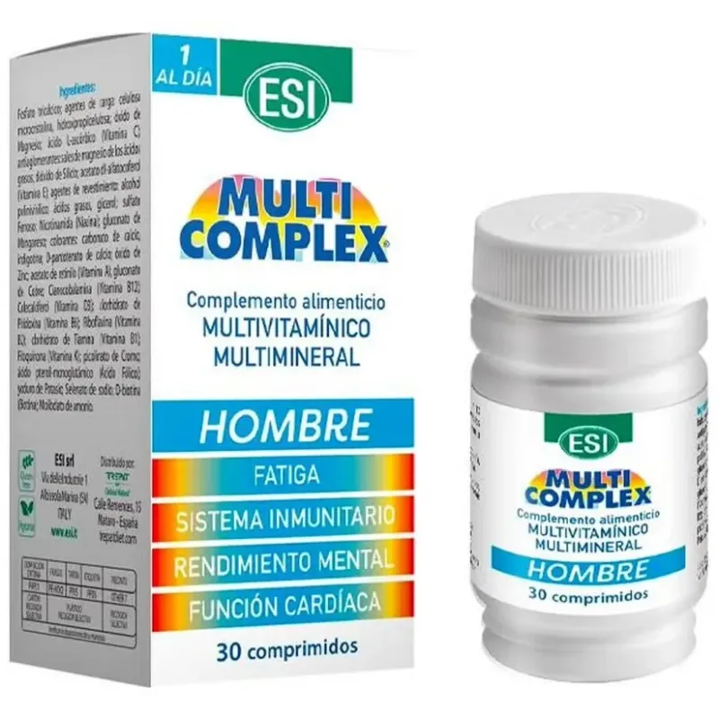 Esi multicomplex hombre 30comp | Farmacia Barata