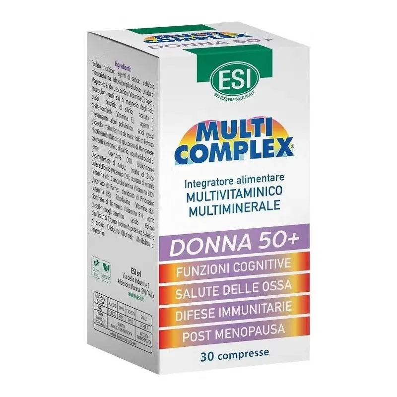 Esi multicomplex mujer +50 30comp | Farmacia Barata Esi multicomplex mujer +50 30comp | Farmacia Barata
