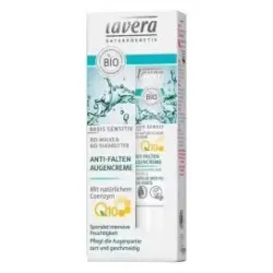Lavera contorno ojos crema q10 basis sensitiv 15ml | Farmacia Barata