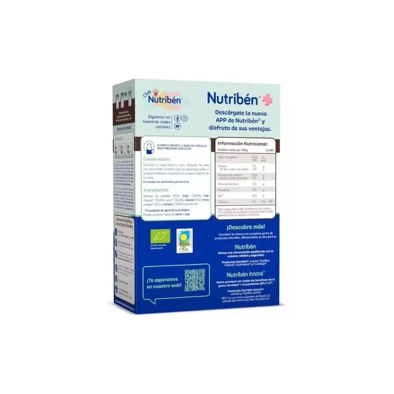 Nutriben eco multicereales 300 g | Farmacia Barata Nutriben eco multicereales 300 g | Farmacia Barata