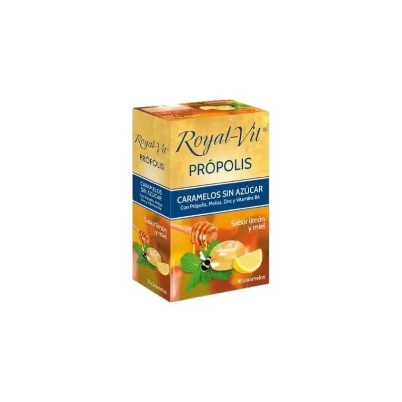 Dietisa royal vit caramelos propolis sin azúcar 18uds | Farmacia Barata
