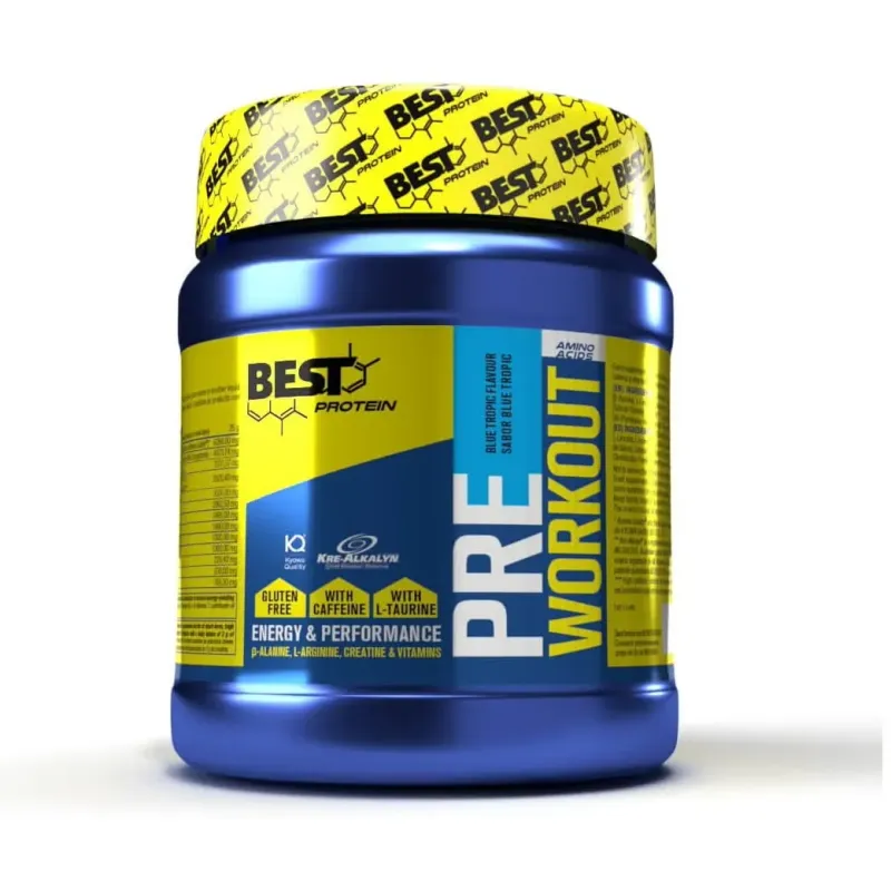 Best protein pre workout blue tropic 400g | Farmacia Barata