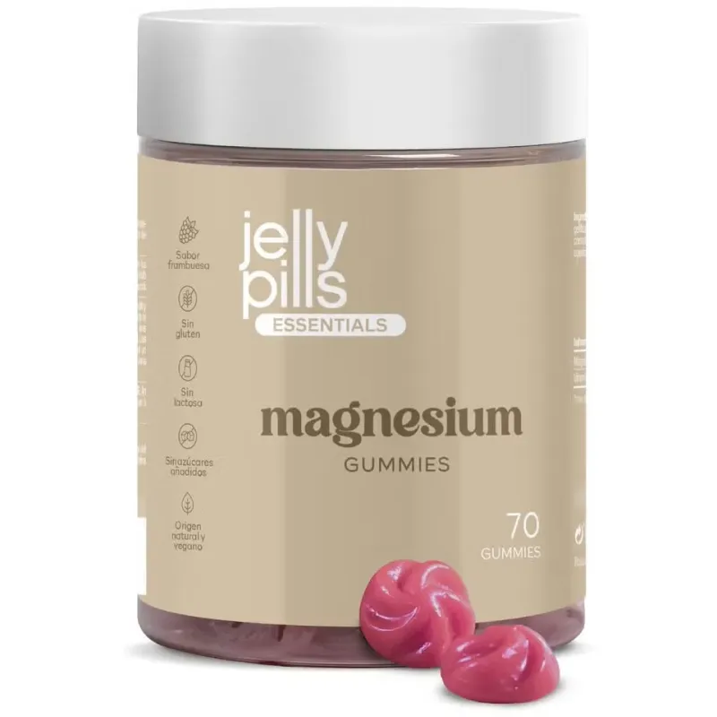 Jelly pills® essentials magnesium gummies 70uds | Farmacia Barata