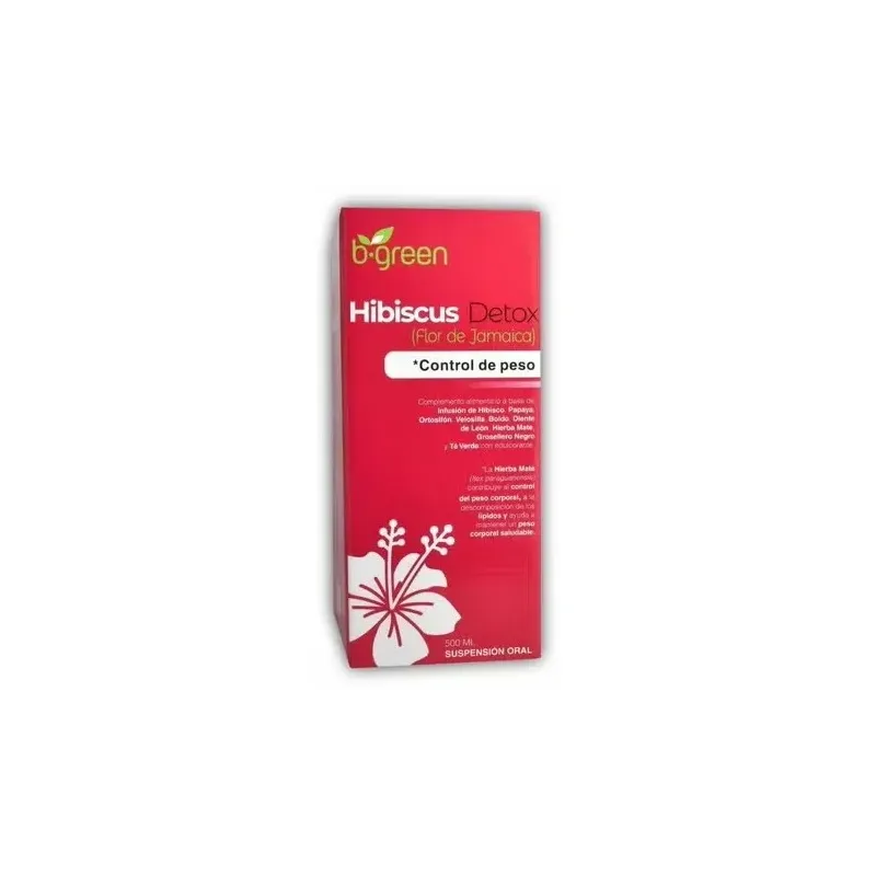 B-green hibiscus detox 500ml | Farmacia Barata B-green hibiscus detox 500ml | Farmacia Barata