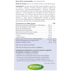 Mednat hepabasic 30caps | Farmacia Barata