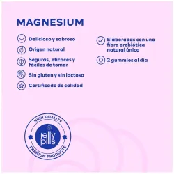 Jelly pills® essentials magnesium gummies 70uds | Farmacia Barata