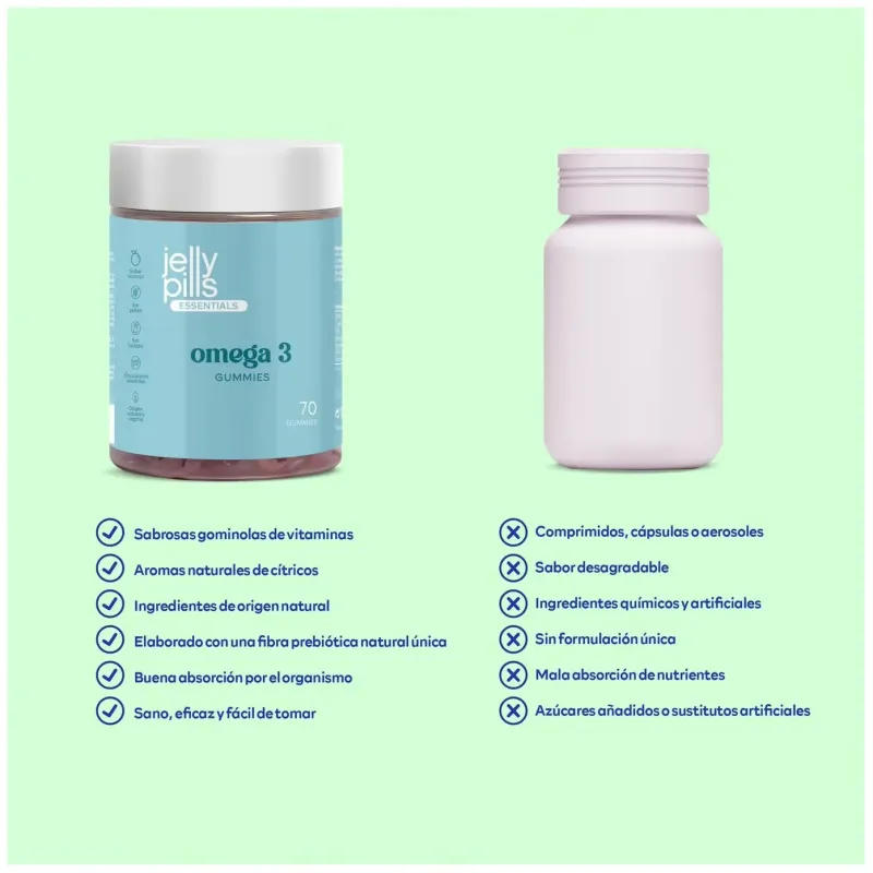 Jelly pills omega3 70 gummies | Farmacia Barata Jelly pills omega3 70 gummies | Farmacia Barata