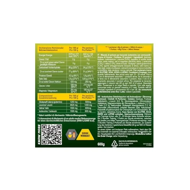 Gold nutrition goldrink premium lemon 600gr | Farmacia Barata Gold nutrition goldrink premium lemon 600gr | Farmacia Barata