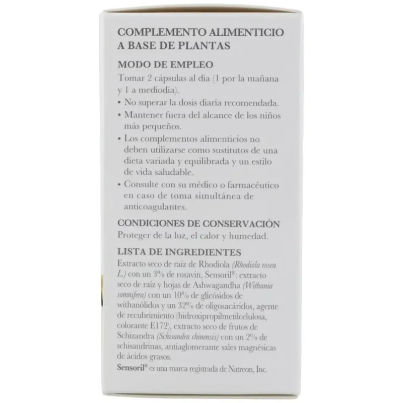 Natysal calmogene con rhodiola complex 60caps | Farmacia Barata Natysal calmogene con rhodiola complex 60caps | Farmacia Barata