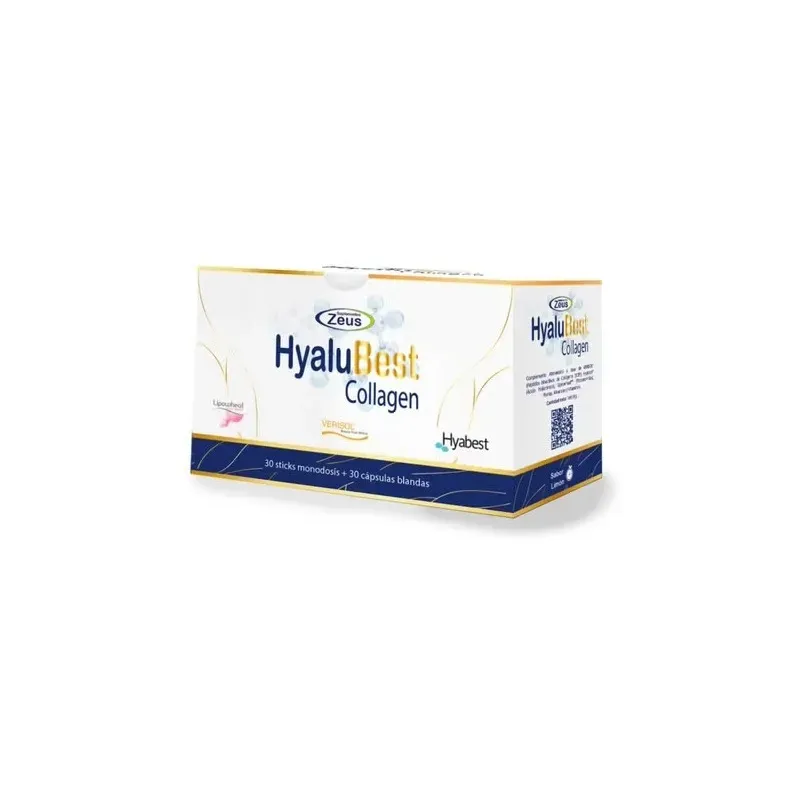 Zeus hyalubest collagen 30 sticks + 30caps | Farmacia Barata Zeus hyalubest collagen 30 sticks + 30caps | Farmacia Barata