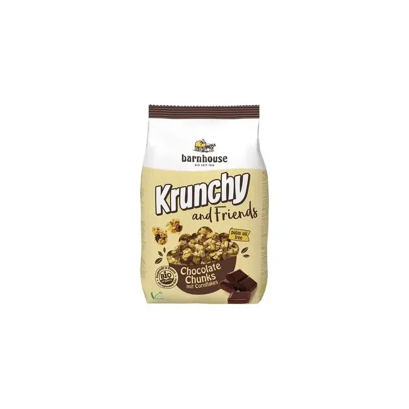 Barnhouse muesli krunchy y friends choco 500g | Farmacia Barata Barnhouse muesli krunchy y friends choco 500g | Farmacia Barata