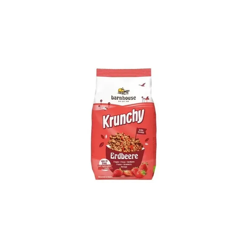 Barnhouse muesli krunchy fresas bio 375g | Farmacia Barata