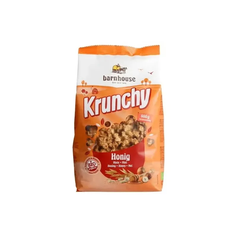 Barnhouse muesli krunchy miel eco 600g | Farmacia Barata