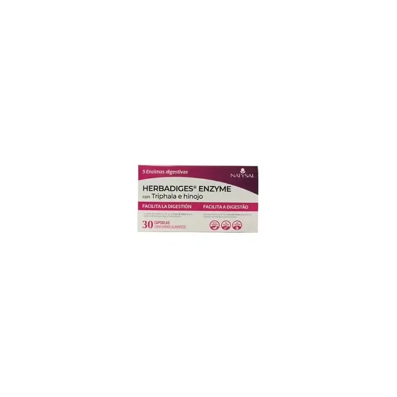 Natysal herbadiges enzyme 30caps | Farmacia Barata Natysal herbadiges enzyme 30caps | Farmacia Barata