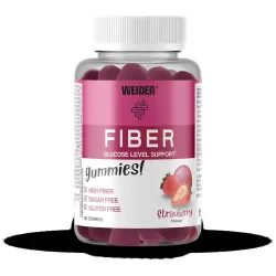 Weider fiber fresa gummies 60uds