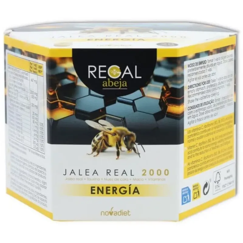 Regal abeja defensas jalea real 2000 20viales | Farmacia Barata Regal abeja defensas jalea real 2000 20viales | Farmacia Barata