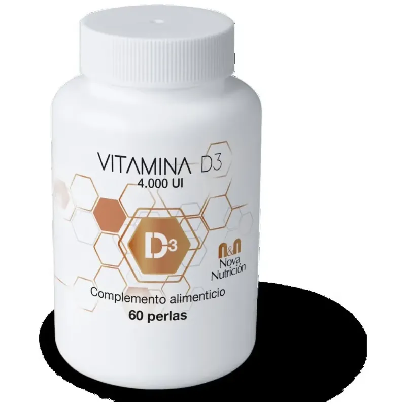 N y n nova nutricion vitamina d3 4000 ui 60 perlas | Farmacia Barata