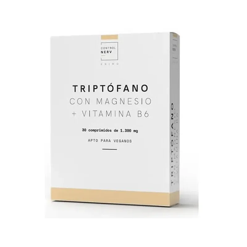 Controlnerv triptofano magnesio vitamina b6 30comp | Farmacia Barata Controlnerv triptofano magnesio vitamina b6 30comp | Farmacia Barata