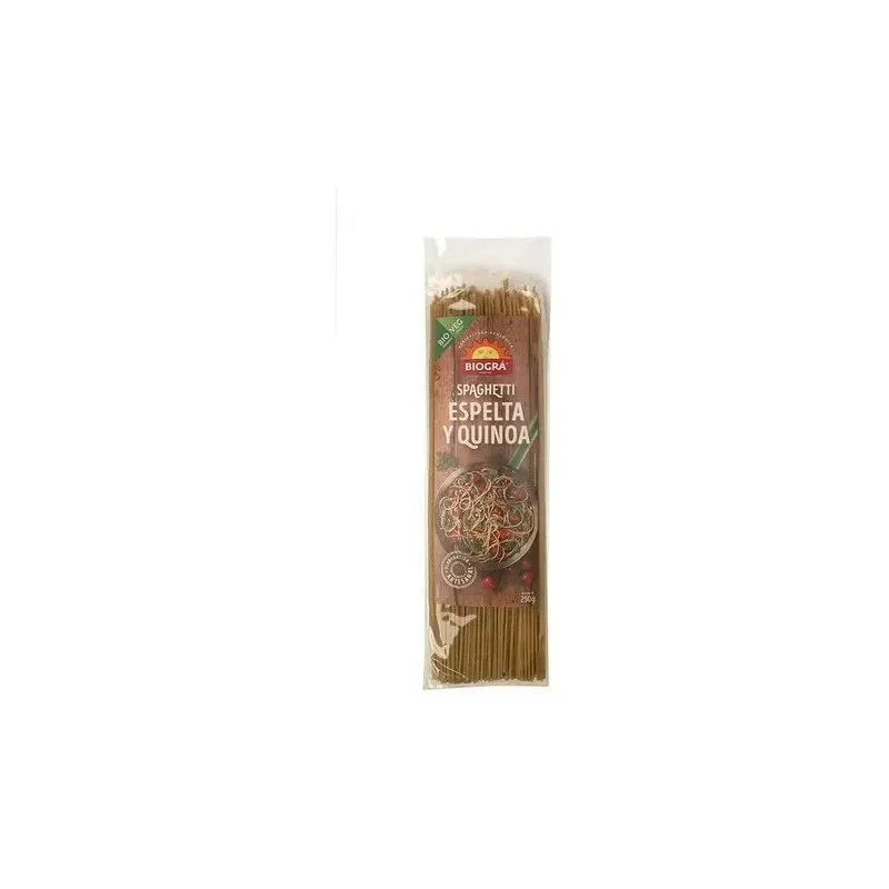 Espagueti de espelta y quinoa 250 gr bio | Farmacia Barata