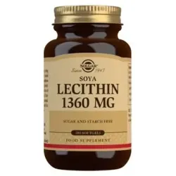 Lecitina de soja 1360mg. 180perlas